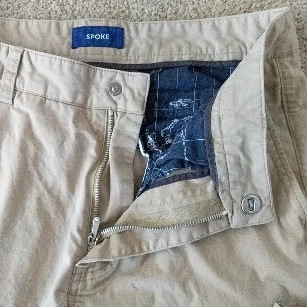 Spoke brand size 30 chinos khaki pants - Picture 5 of 14